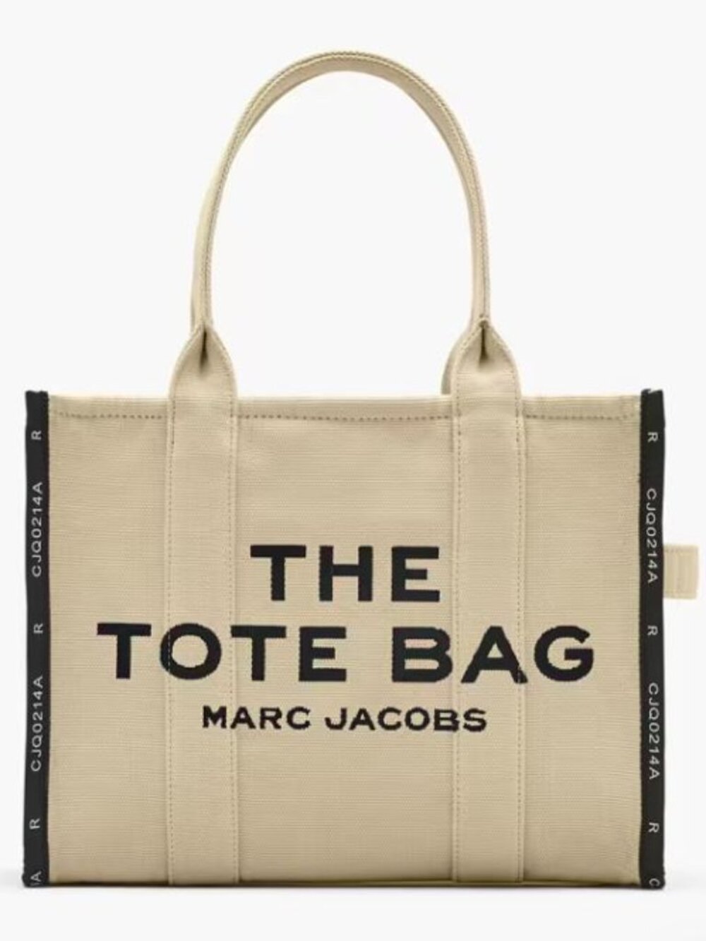 Marc Jacobs The Jacquard Large Tote Bag (Color: Warm Sand)